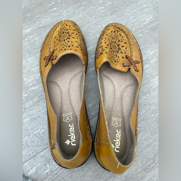 rieker sandals genuine leather size 40 - Picture 2 of 7